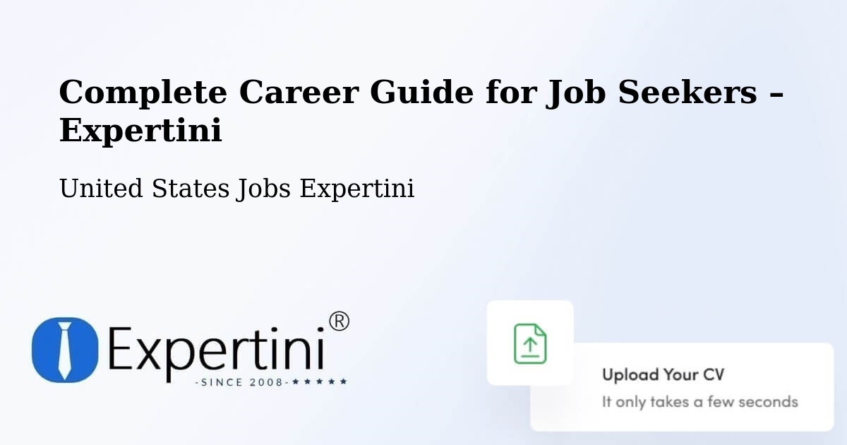 Career Guide for Job Seekers – Brea - Brea, United States Jobs Expertini